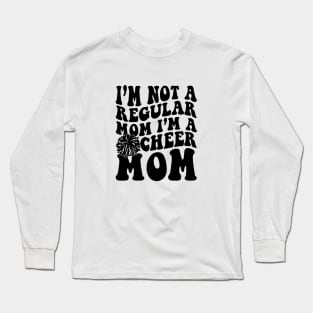 Cheerleading Cheerleader Squad Mom Girls Cheer Mama Practice Long Sleeve T-Shirt